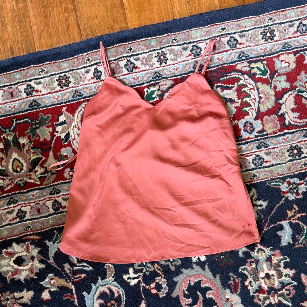 Women’s Pink Spaghetti Strap Camisole Top